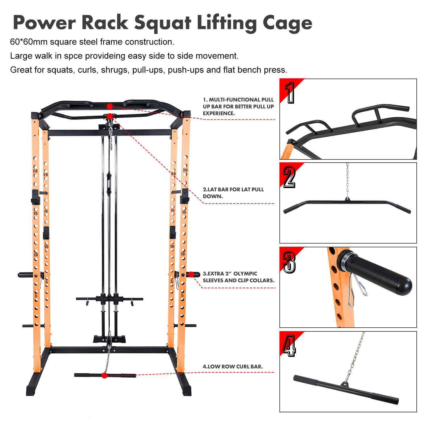 Cross Fit Training Power Rack (9)